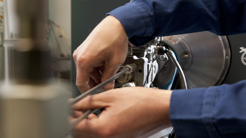 機械メンテナンス